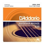 D'Addario EJ41 Guitar Strings 12-Xlt  Phos Bronze