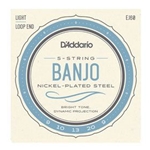 D'Addario J60 5 String Banjo-Lt