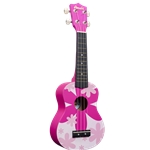 Amahi DDUK4 Pink Flower Soprano Uke