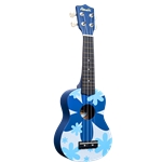 Amahi DDUK8 Blue Flower Soprano Uke