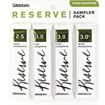 D'Addario DRSK25 Reserve Tenor Sax Sampler 2.5/3/3+
4/Card