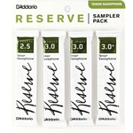 D'Addario DRSK25 Reserve Tenor Sax Sampler 2.5/3/3+
4/Card