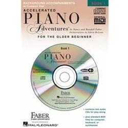 Accelerated Piano Adventures, Lesson Book 1 w/CD
