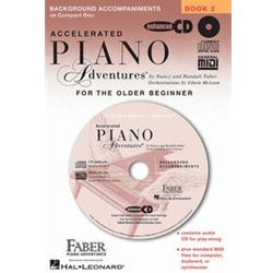 Accelerated Piano Adventures, Lesson Book 2 w/CD