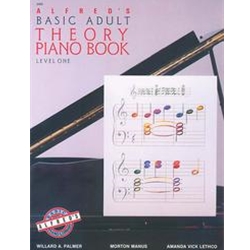 Alfred's Basic Adult Theory Piano Book, Level 1