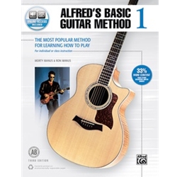 Alfred's Basic Guitar Method, Book 1 w/online access