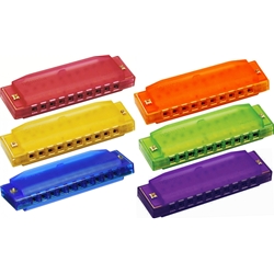 Hohner CCH48 Clearly Colorful Harmonica