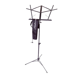 Hamilton KB900B Folding Music Stand-Black w/Bag