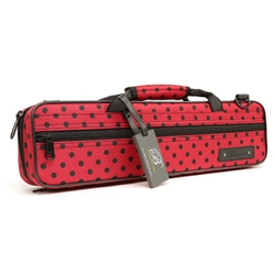 Beaumont Music BFCALB Flute Case-Ladybird