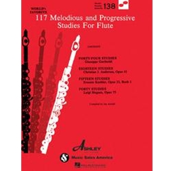 117 Melodious and Progressive Studies For Flute