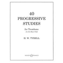 40 Progressive Studies for Trombone