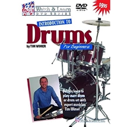 Watch & Learn Introduction to Drums DVD
