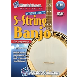 Watch & Learn Introduction to 5-String Banjo DVD