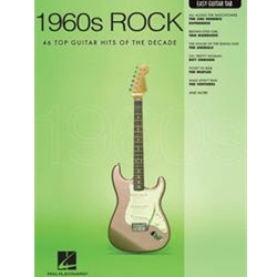 1960's Rock, Easy Guitar TAB