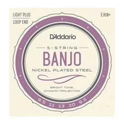 D'Addario EJ60+ 5 String Banjo-LT plus