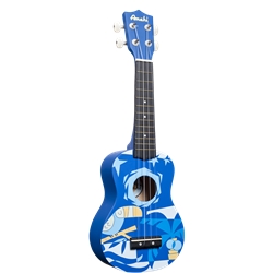 Amahi DDUK2 Blue Bird Soprano Uke