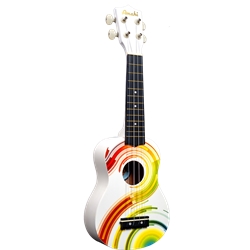 Amahi DDUK7 Swirl Design Soprano Uke