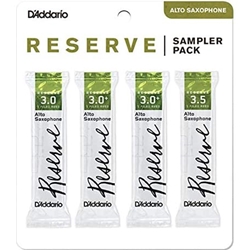 D'Addario DRSJ30 Reserve Alto Sax Sampler 3/3+/3.5
4/Card