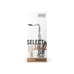 D'Addario Select Jazz RRS05TSX3H Tenor Sax Reed 3H Unfiled
5/Box